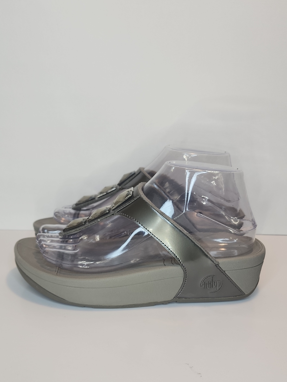 Fitflop LULU Ultra-Jewel Metallic Toe-Post Sandals